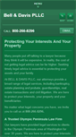 Mobile Screenshot of bellanddavispllc.com